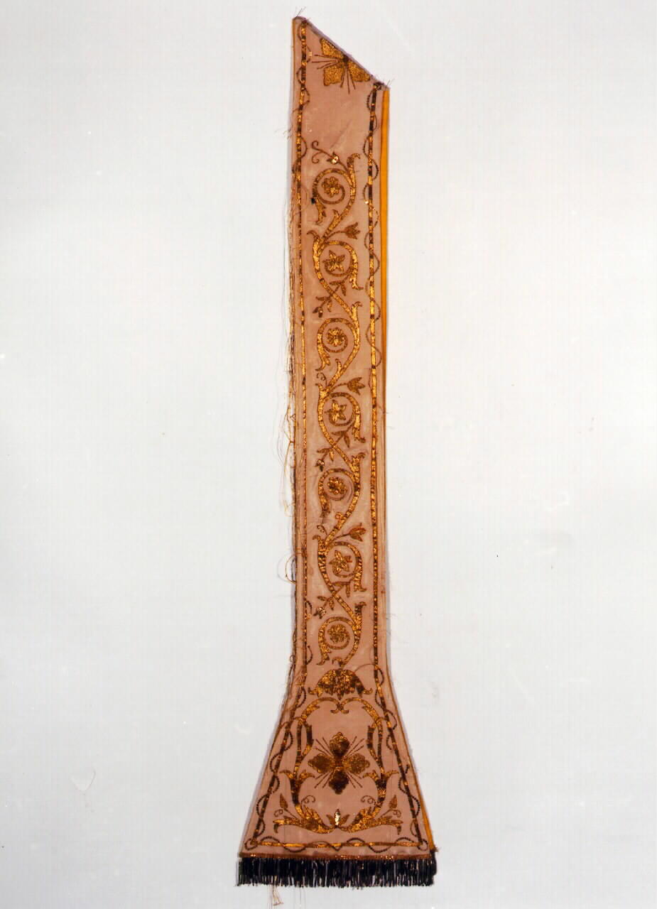 stola - manifattura siciliana (Fine/inizio secc. XVIII/ XIX)