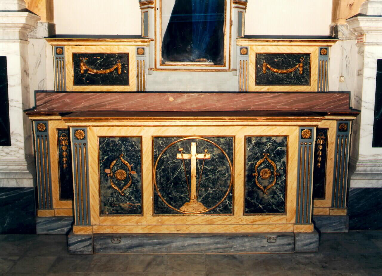 altare - a blocco - produzione siciliana (primo quarto sec. XX)