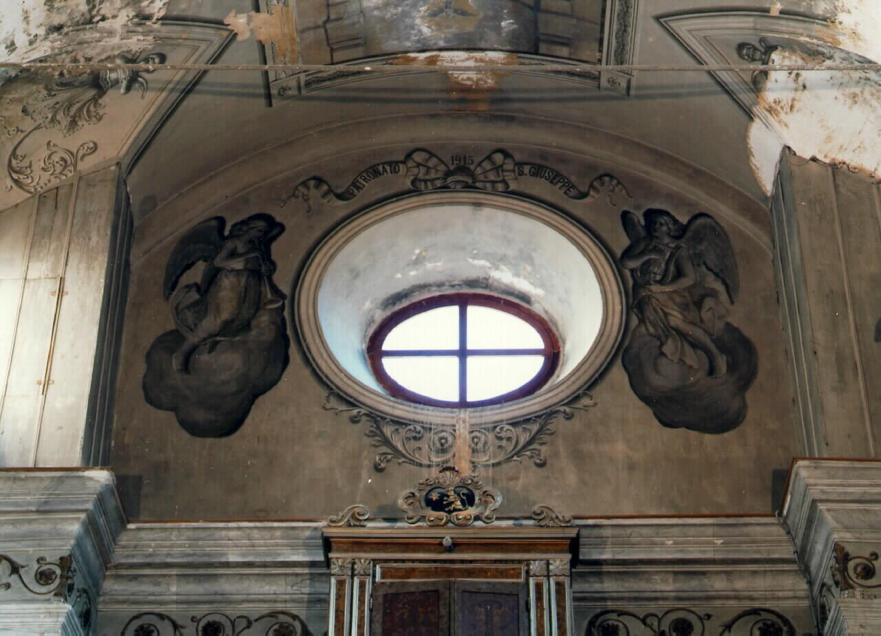 angeli musicanti (DECORAZIONE PITTORICA) - ambito siciliano (sec. XX)