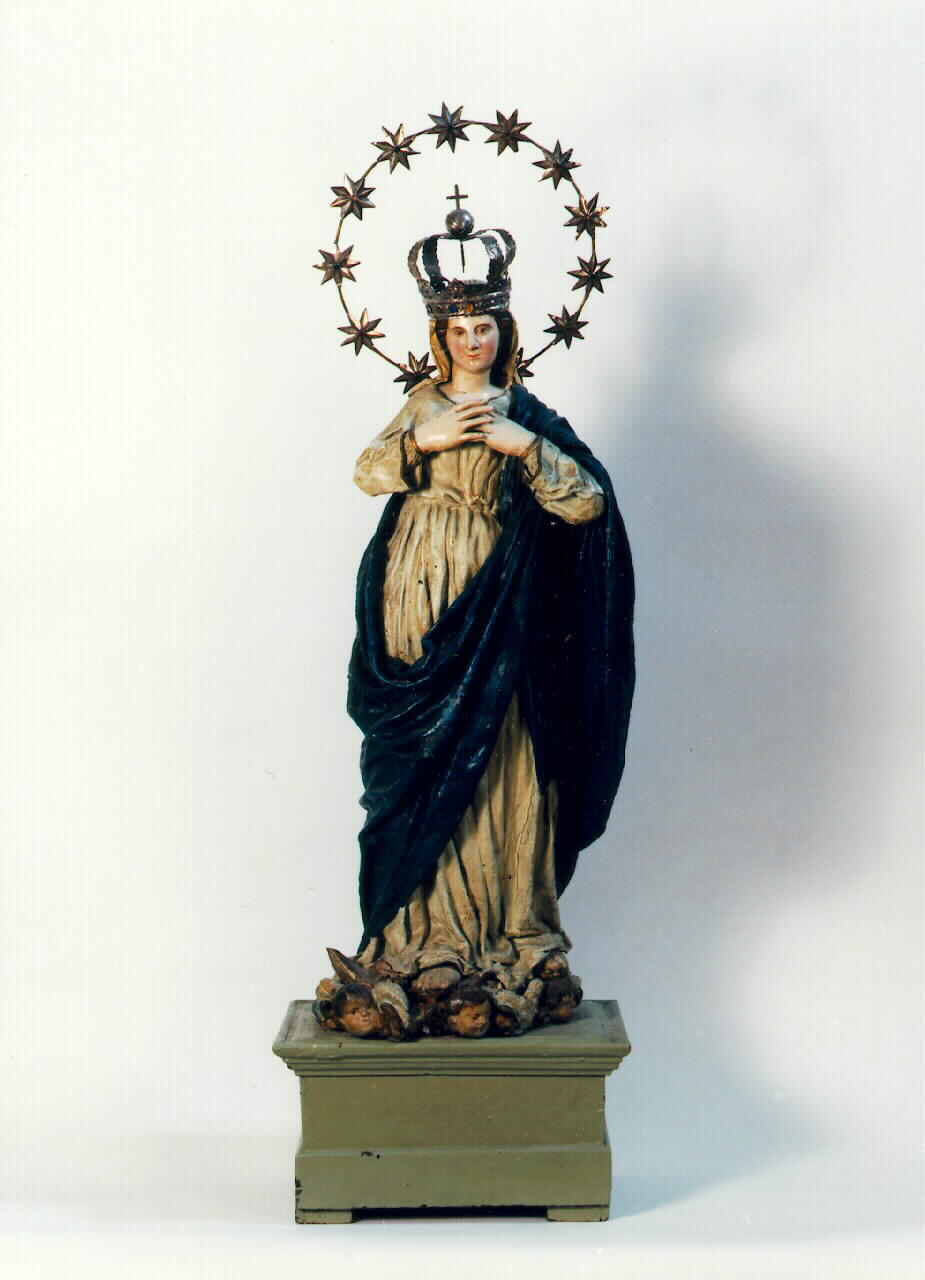 Madonna Immacolata (statua) - ambito siciliano (Seconda metà sec. XVIII)