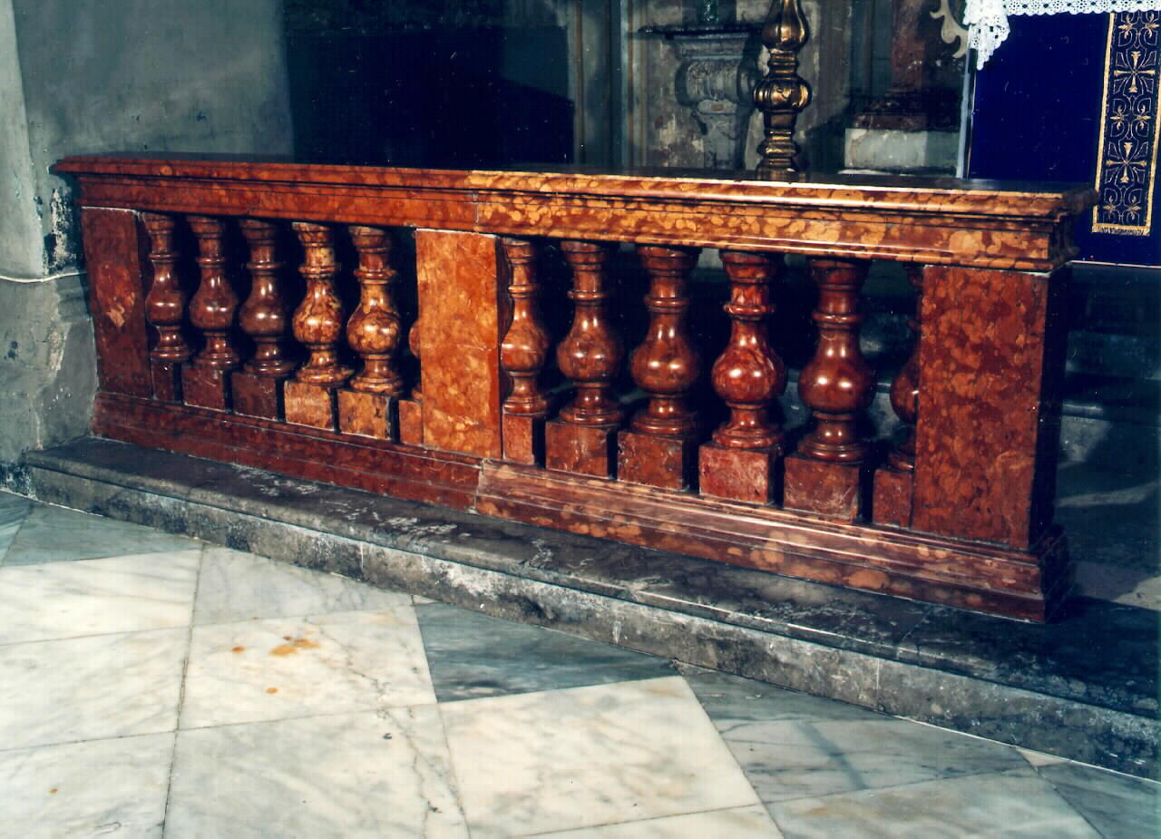 balaustrata - ambito siciliano (Prima metà sec. XIX)