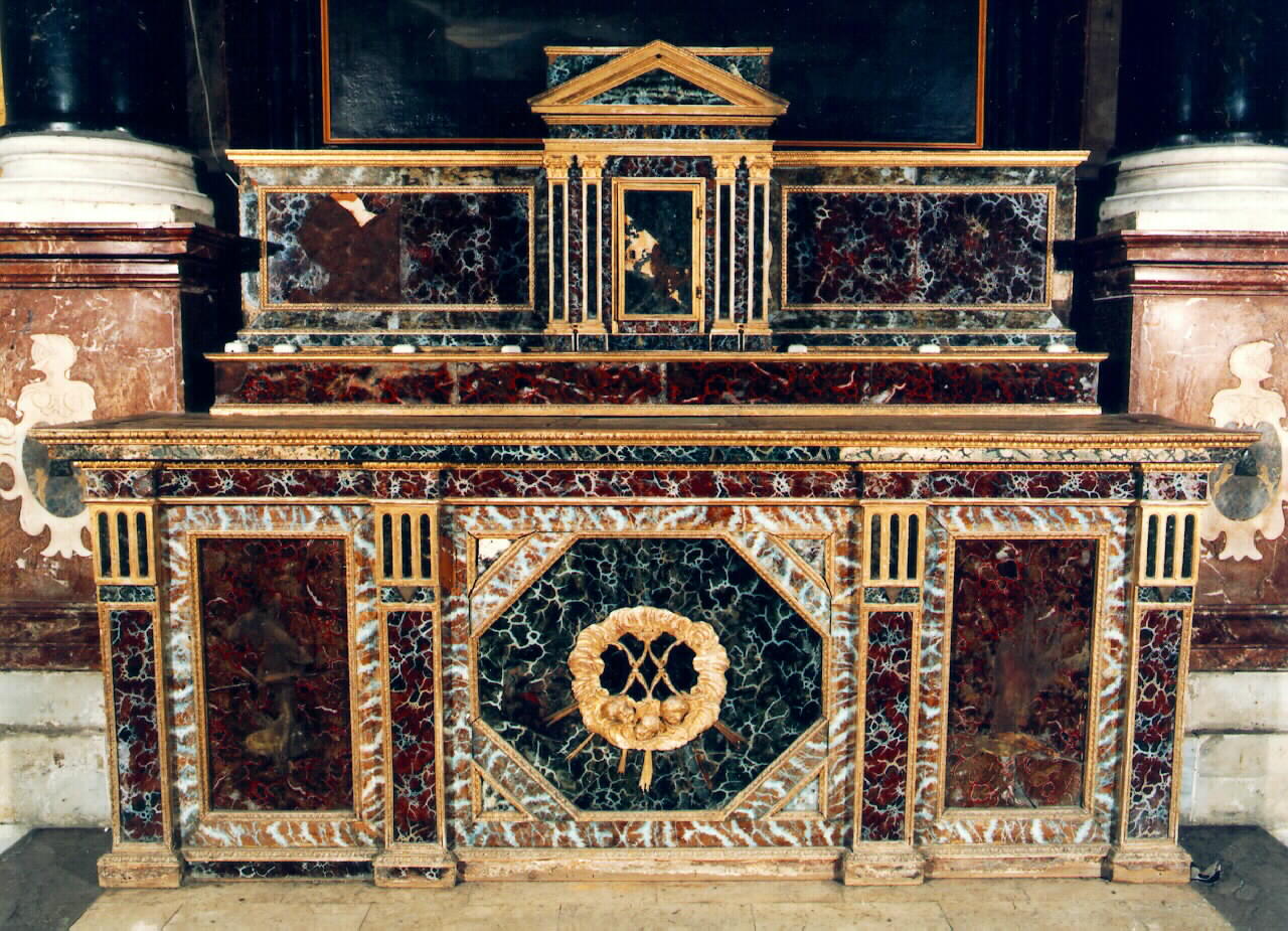 altare - ambito siciliano (Metà sec. XIX)