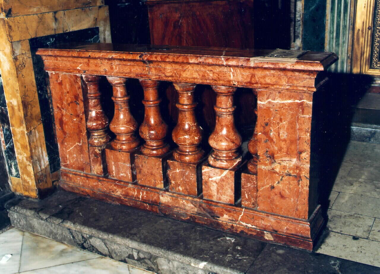 balaustrata - ambito siciliano (Prima metà sec. XIX)