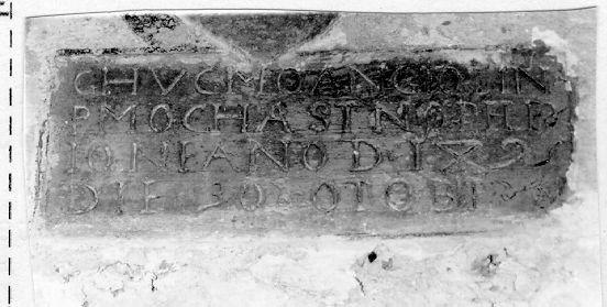 targa - bottega italiana (sec. XV)