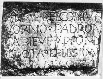 targa - bottega italiana (prima metà sec. XV)