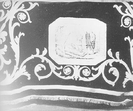 coltre funebre - manifattura italiana (seconda metà sec. XIX)