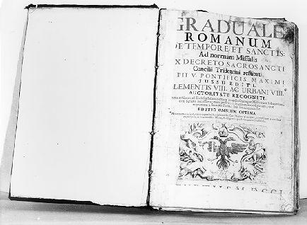 messale cantato - ambito veneziano (sec. XVIII)