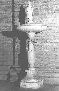 acquasantiera - ambito italiano (sec. XVII)