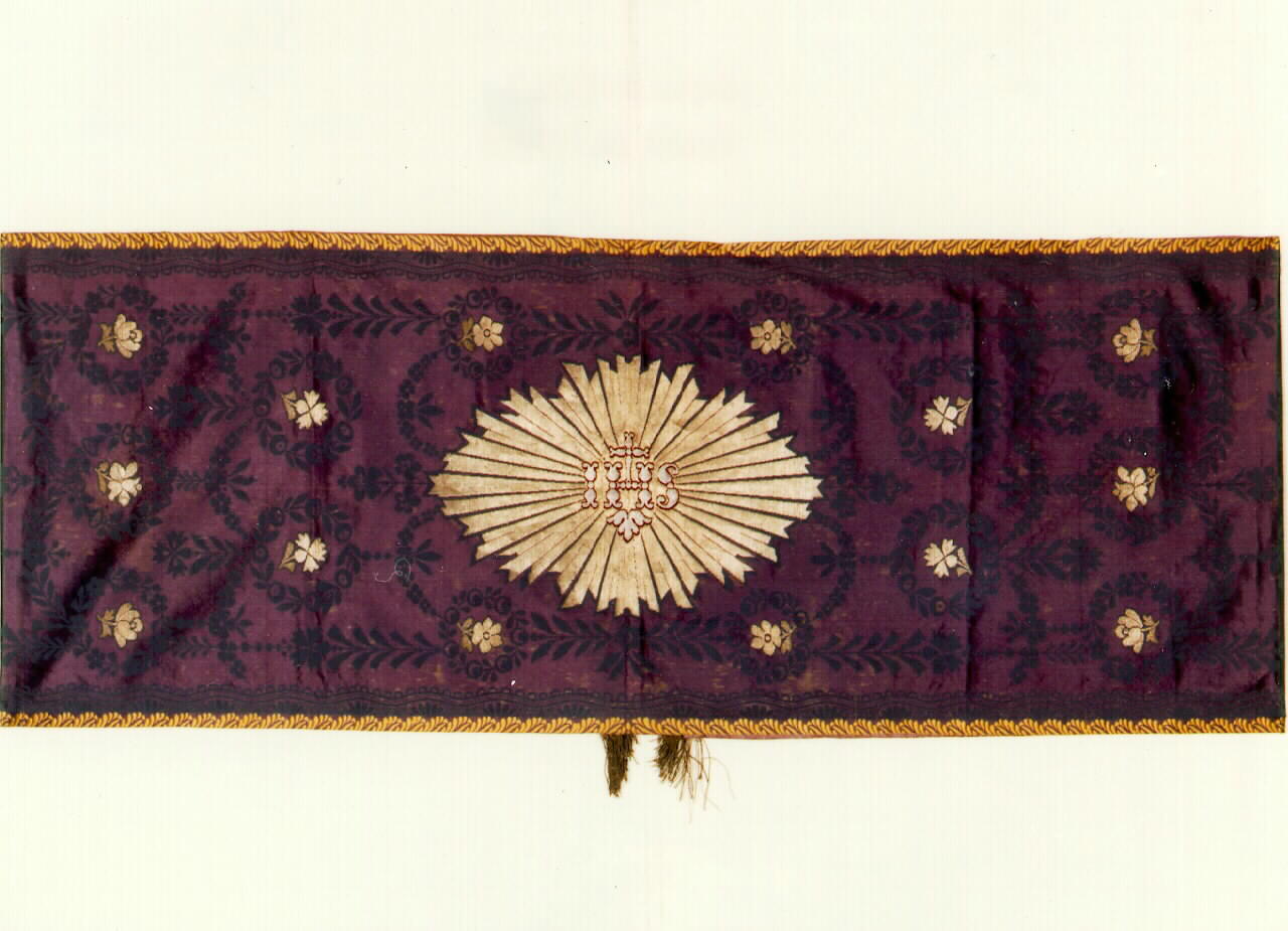 velo omerale - manifattura siciliana (primo quarto sec. XX)