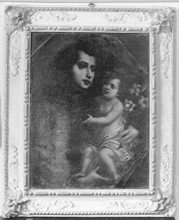 Sant'Antonio da Padova con il bambino (dipinto) - ambito italiano (secc. XVII/ XVIII)