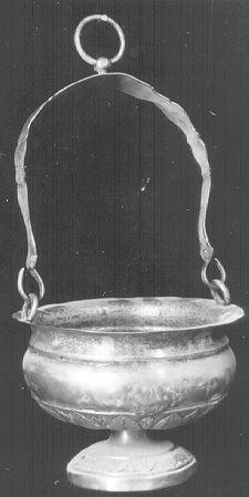 secchiello per l'acqua benedetta - ambito italiano (fine sec. XVIII)