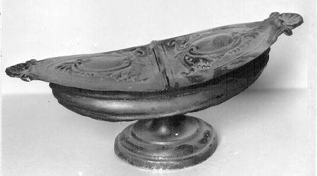 navicella portaincenso - ambito italiano (inizio sec. XIX)