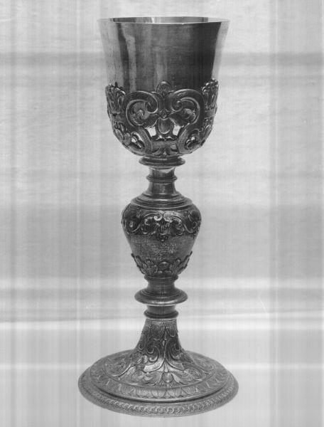 calice - bottega lucchese (sec. XVIII)