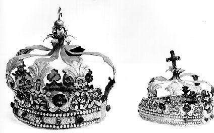 corona da statua, serie di Razzuoli Luigi (prima metà sec. XIX)