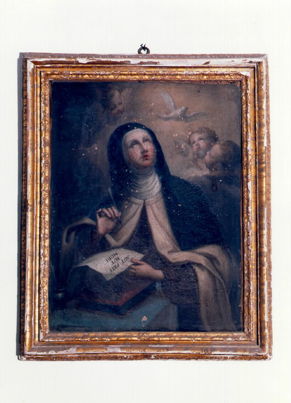 Santa Teresa d'Avila (dipinto) - ambito siciliano (Seconda metà sec. XVIII)