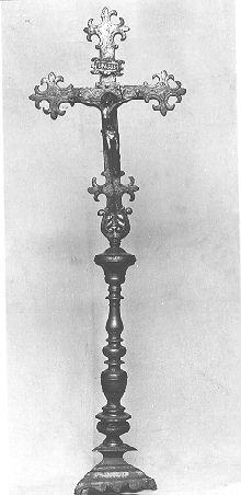 croce d'altare - bottega toscana (sec. XVII)