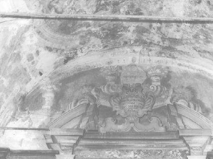 soffitto dipinto - ambito toscano (inizio sec. XVIII)