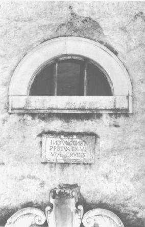 lunetta - ambito apuoversiliese (seconda metà sec. XVII)