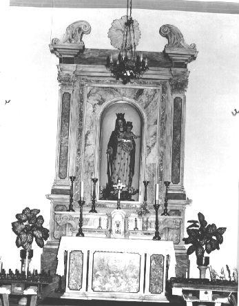 altare - ambito apuoversiliese (fine sec. XVIII)