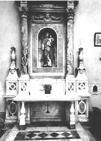 altare - ambito apuoversiliese (sec. XVII)