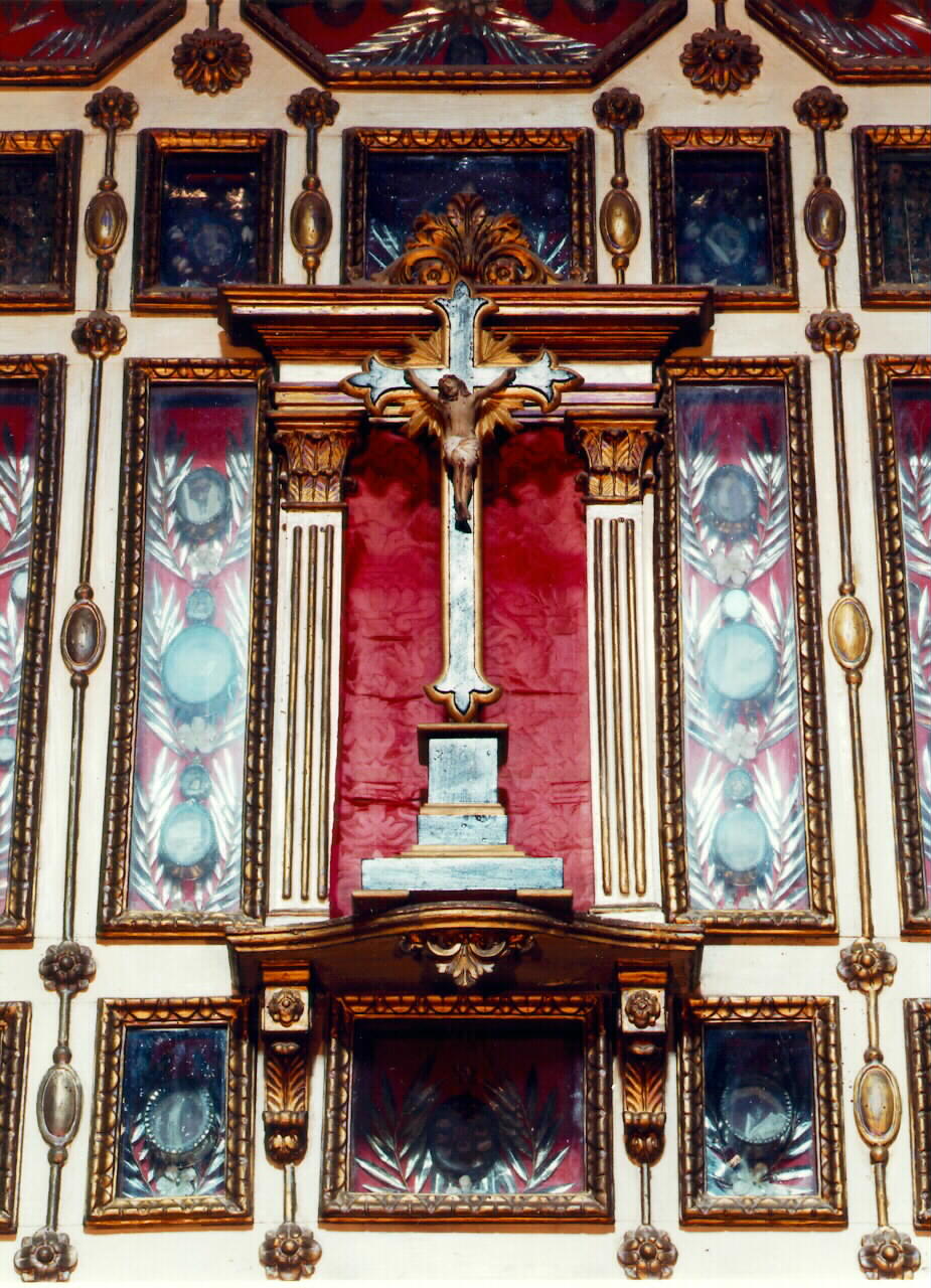 croce d'altare - produzione siciliana (Seconda metà sec. XIX)