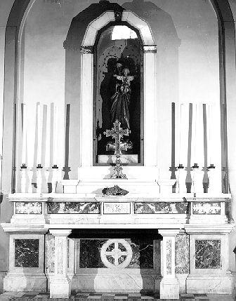 altare - ambito apuoversiliese (inizio sec. XVII, sec. XX)