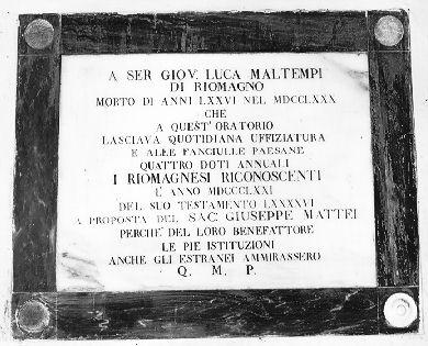 lapide - ambito apuoversiliese (sec. XIX)