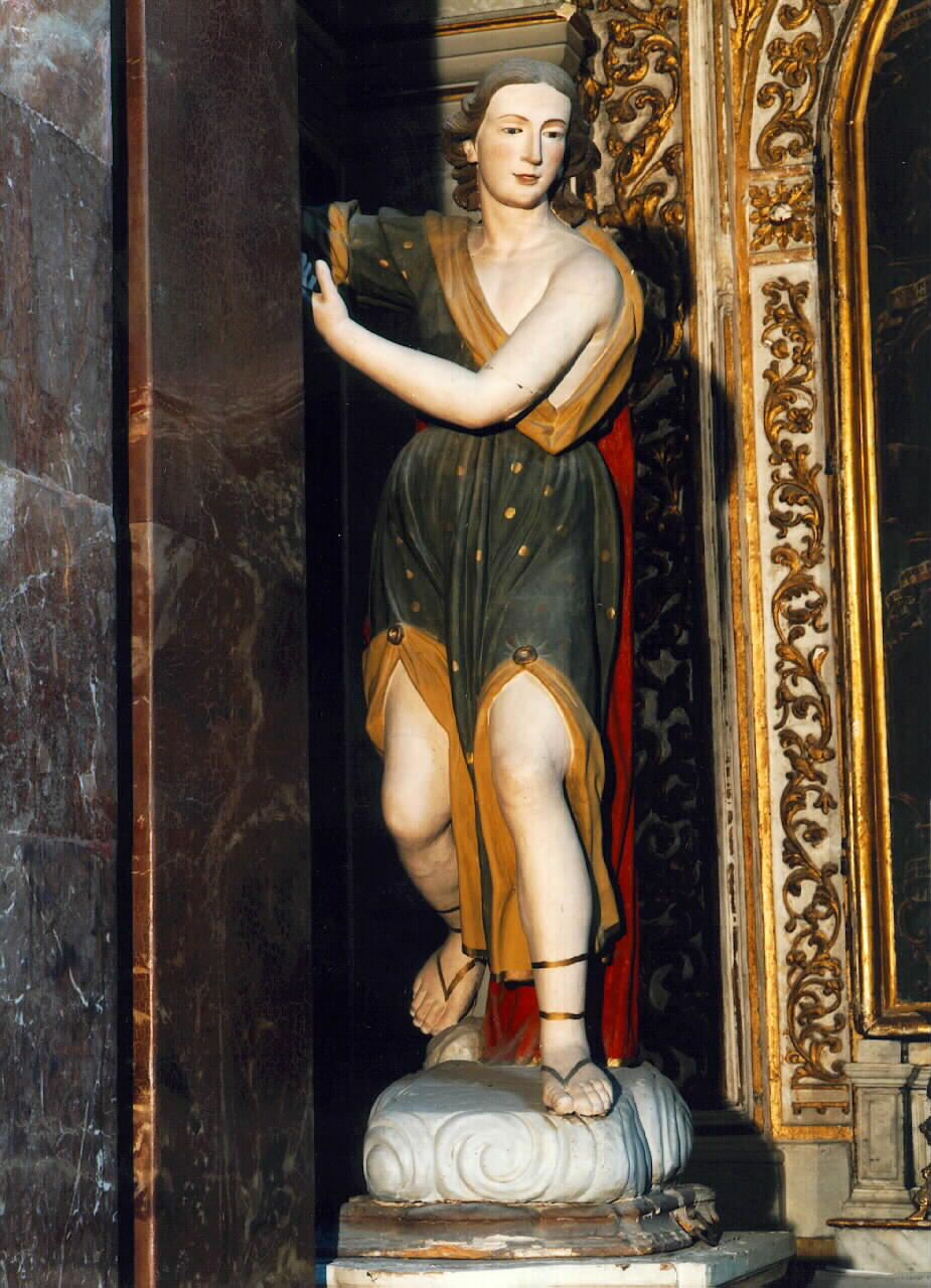 angelo (statua) - ambito siciliano (Prima metà sec. XIX)