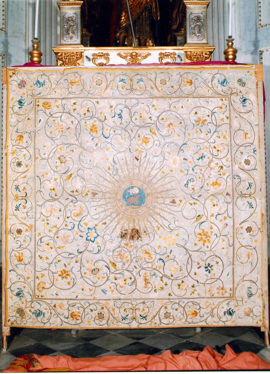 cortina (?) - manifattura siciliana (sec. XVIII)