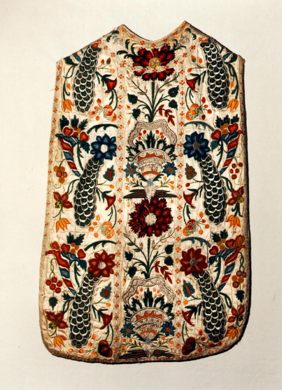 pianeta - manifattura siciliana (Seconda metà sec. XVIII)