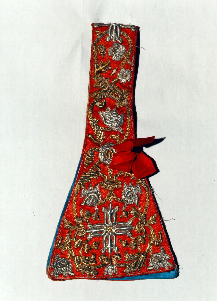 manipolo - manifattura siciliana (Seconda metà sec. XVIII)