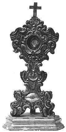 reliquiario - ambito italiano (sec. XVIII)