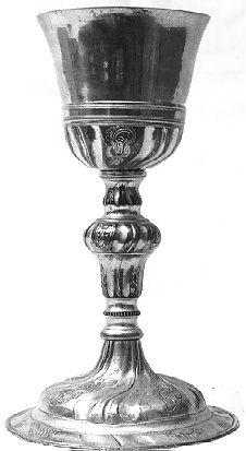 calice - ambito italiano (prima metà sec. XVIII)