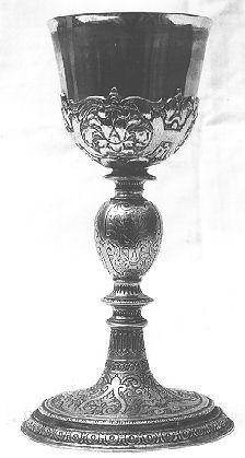 calice - ambito italiano (sec. XVII)