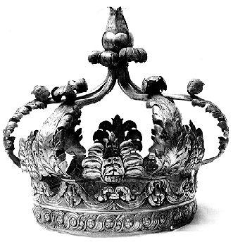 corona da dipinto di Cipriani Roberto (sec. XIX)