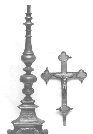 croce d'altare - ambito toscano (sec. XVIII)
