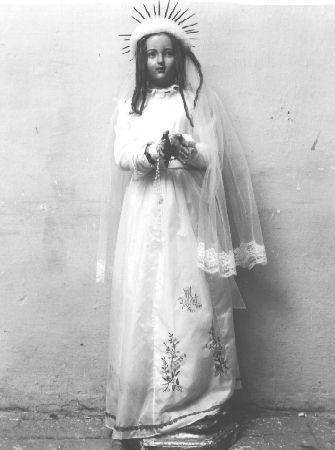 MARIA VERGINE BAMBINA (statua) - ambito lucchese (sec. XIX)