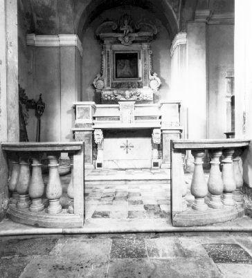 balaustrata - ambito apuoversiliese (sec. XVIII)