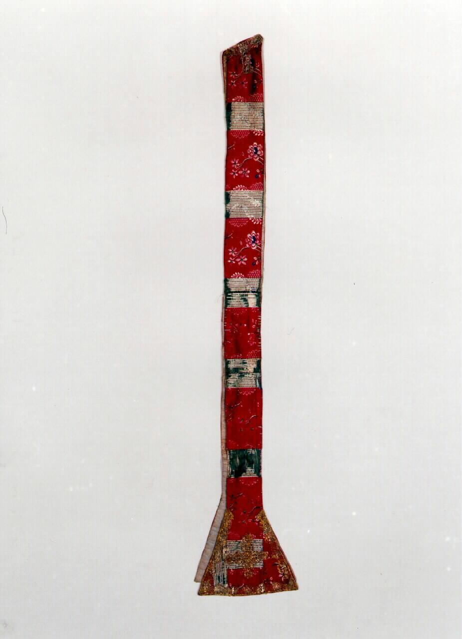 stola - manifattura siciliana (Fine/inizio secc. XVIII/ XIX)