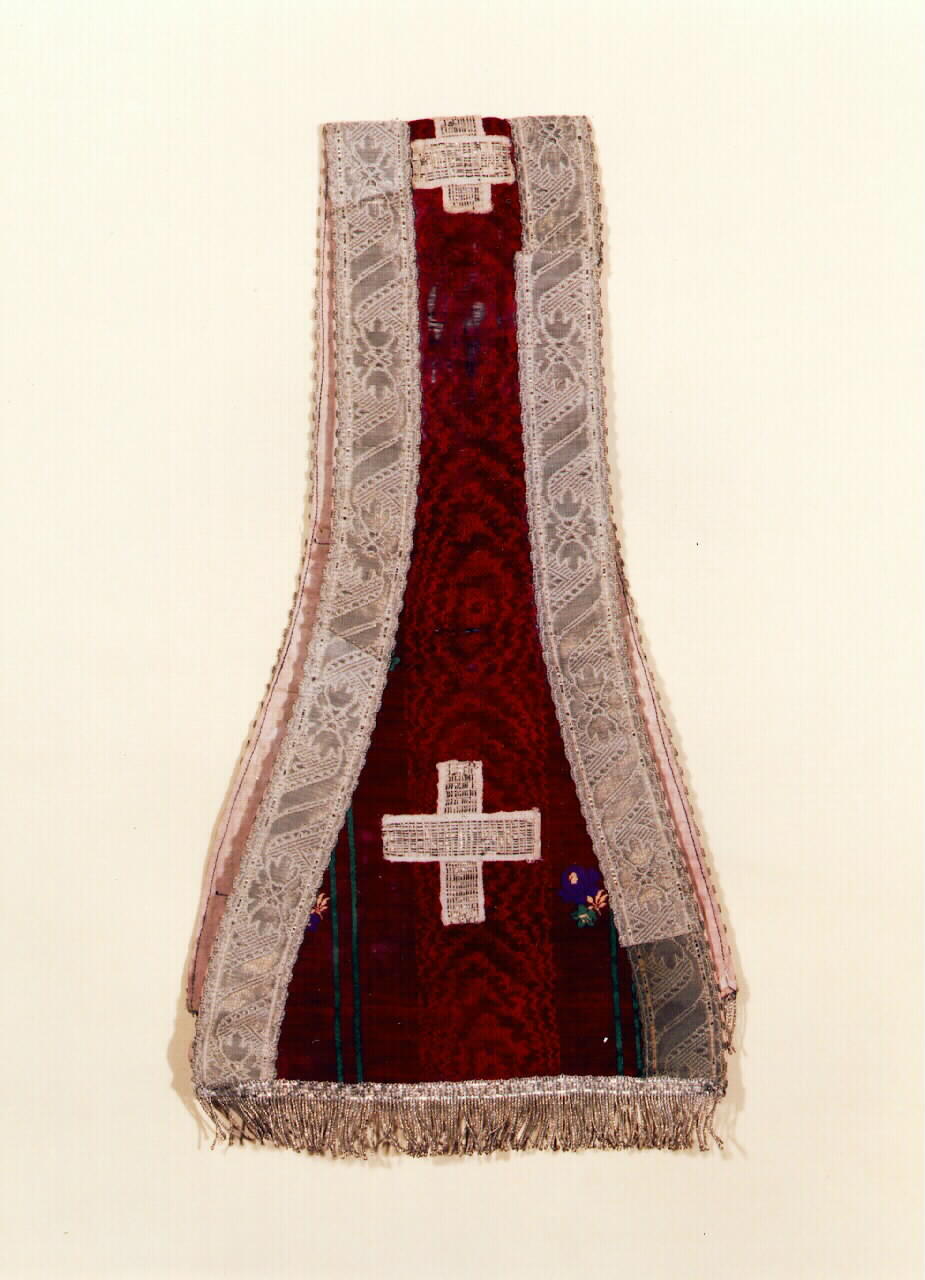 manipolo - manifattura siciliana (Seconda metà sec. XIX)