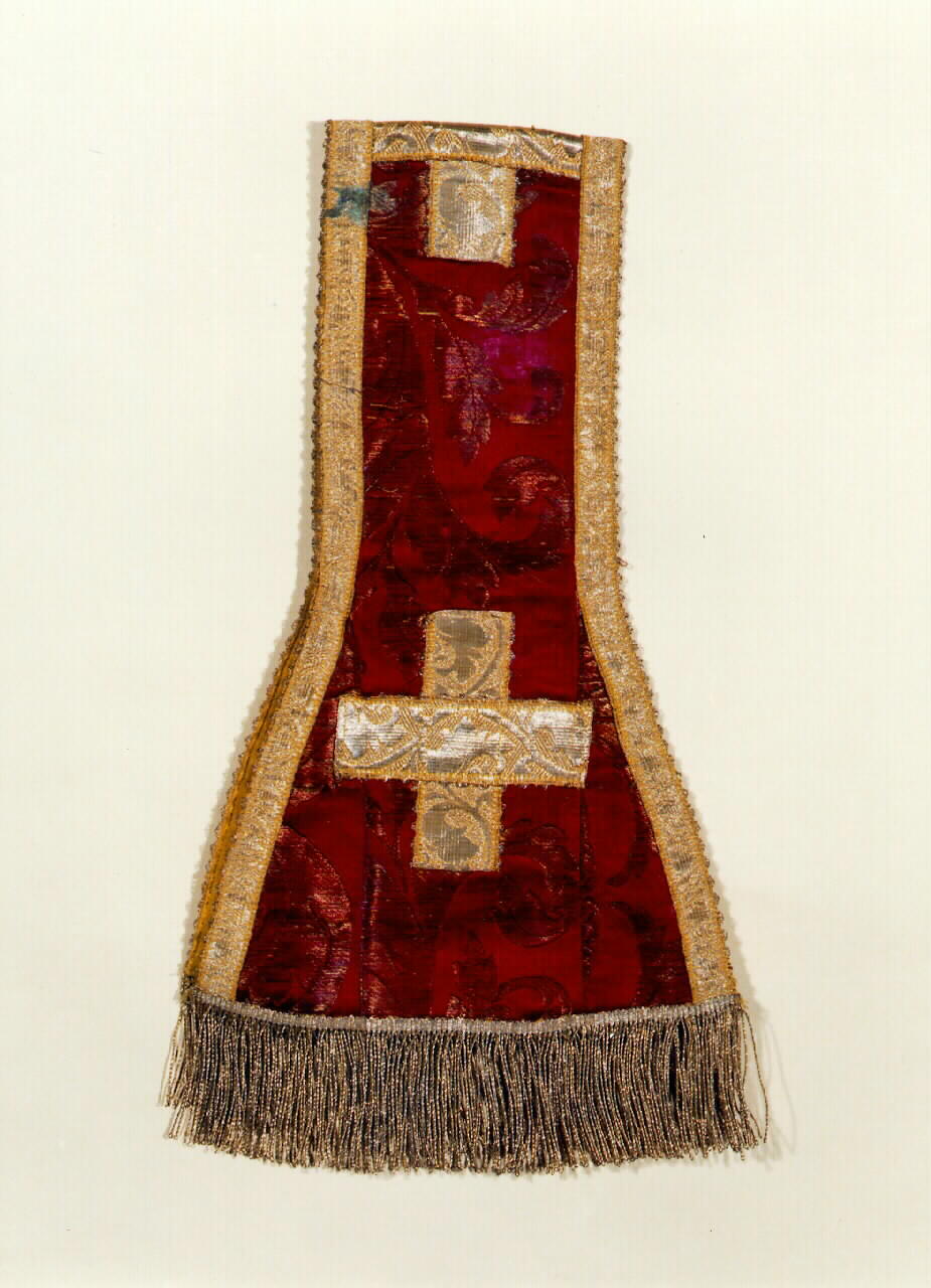 manipolo - manifattura siciliana (Fine/inizio secc. XIX/ XX)