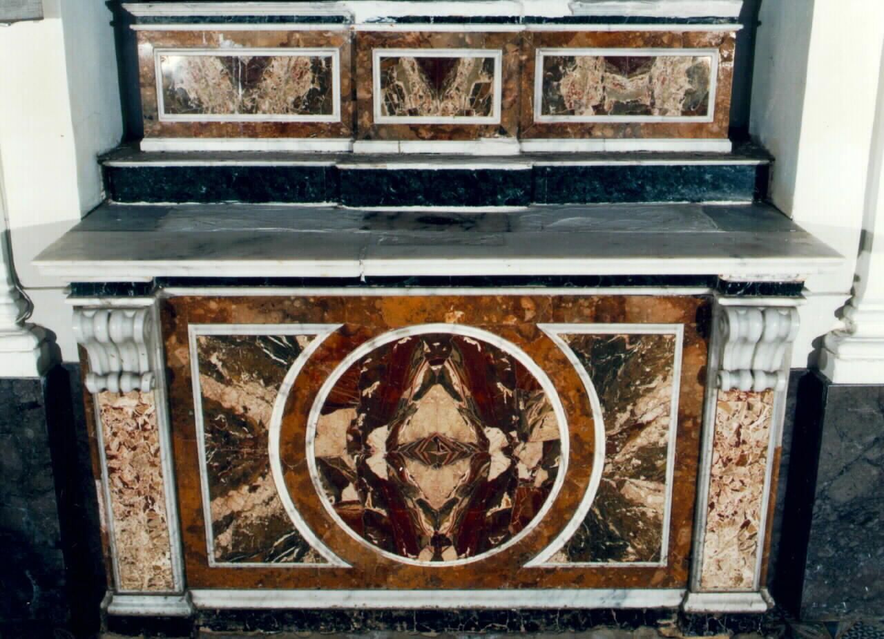 altare - a blocco, serie - ambito siciliano (Prima metà sec. XIX)