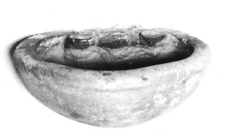 acquasantiera da parete - ambito lucchese (sec. XVIII)