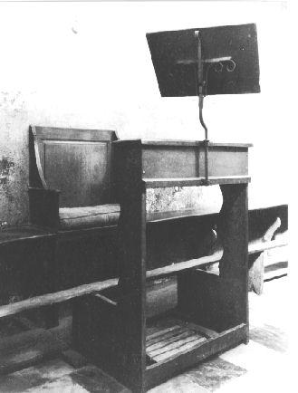 stalli del coro, frammento - ambito lucchese (fine sec. XVIII)