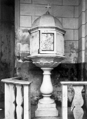 fonte battesimale - ambito lucchese (sec. XX)