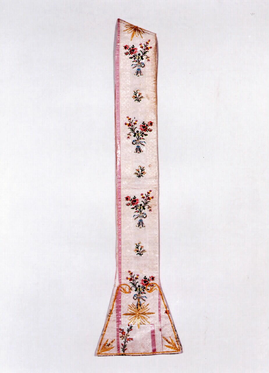 stola - manifattura siciliana (ultimo quarto sec. XVIII)