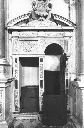 confessionale, serie - ambito lucchese (sec. XVIII)