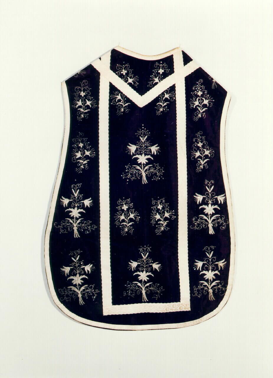 pianeta - manifattura siciliana (Prima metà sec. XIX)