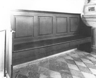 bancale - ambito lucchese (fine sec. XVII)