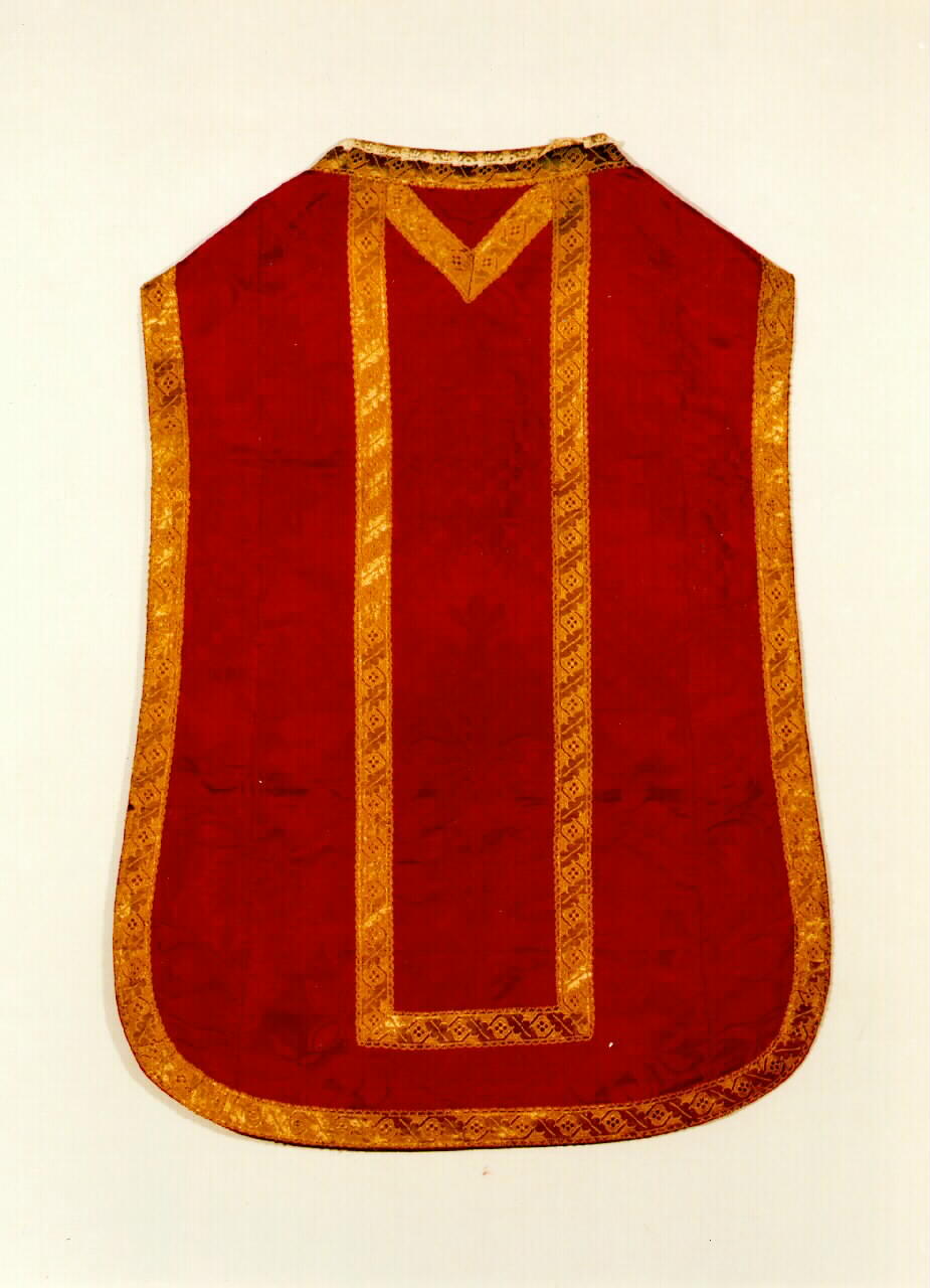 pianeta - manifattura siciliana (Prima metà sec. XIX)